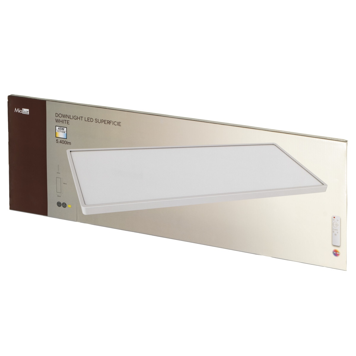 Panel LED Superficie Rectangular 45 W 5400 lm Metal-7