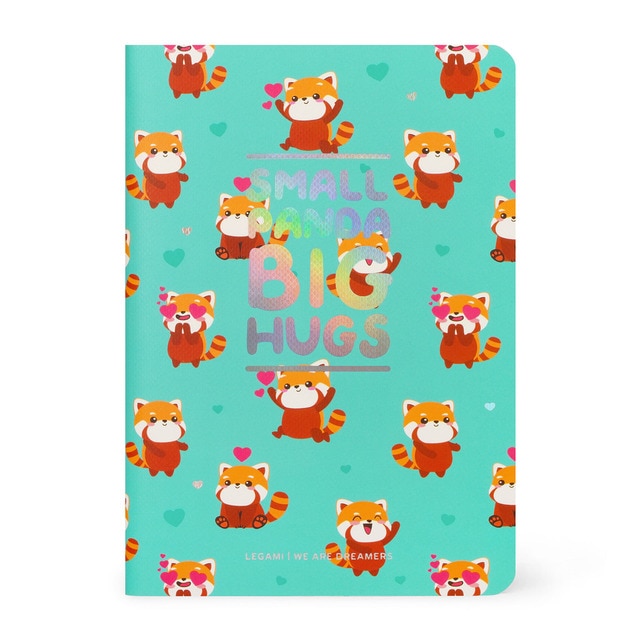Imagem 0 de Caderno A6 Legami Red Panda