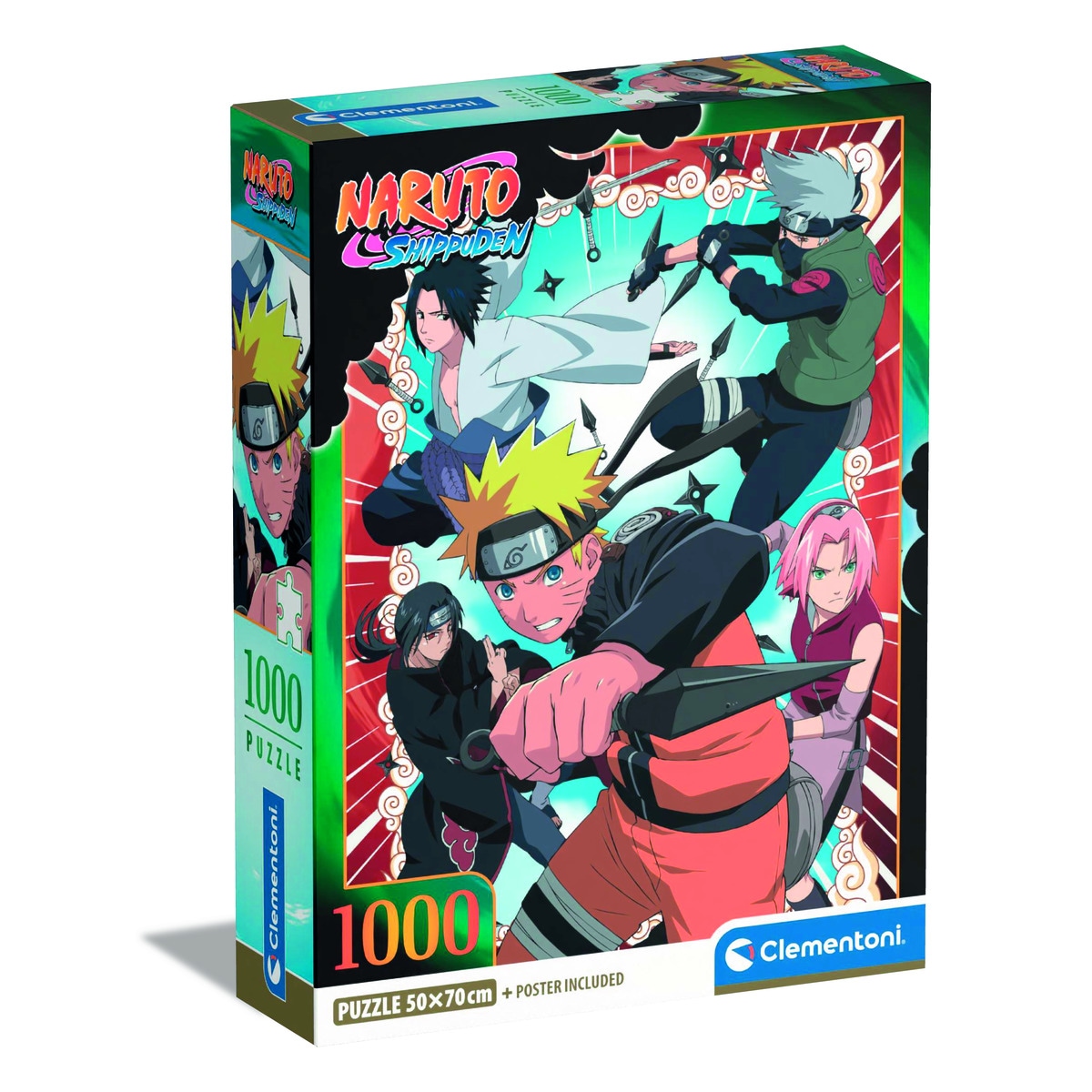 Puzzle 1000 piezas Anime Compact Clementoni modelos surtidos ...