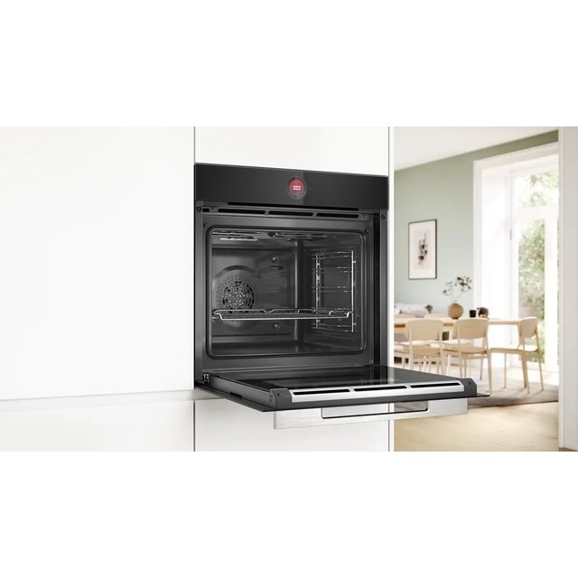 Forno Multifunções Bosch Série 8 HBG7241B1 HomeConnect e de 71 Litros - Preto Preto-4