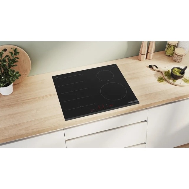 Placa de Indução Bosch Serie 6 PIX631HC1E de 4 Zonas e de 60 cm - Preto Preto-4