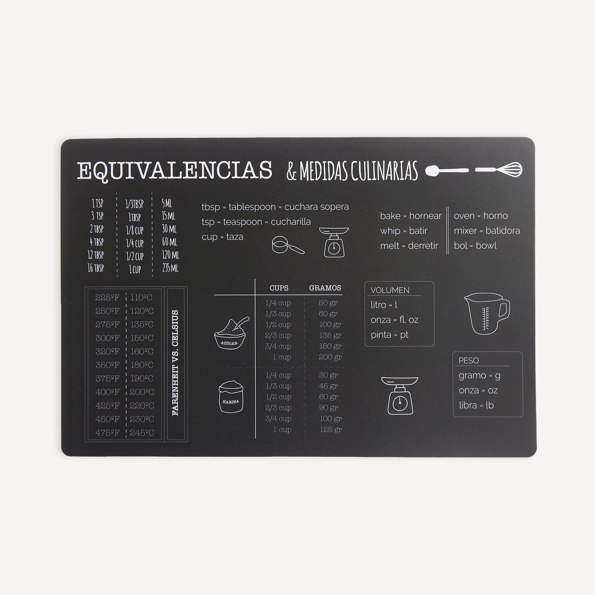 Individual de PVC Medidas Antracite-3