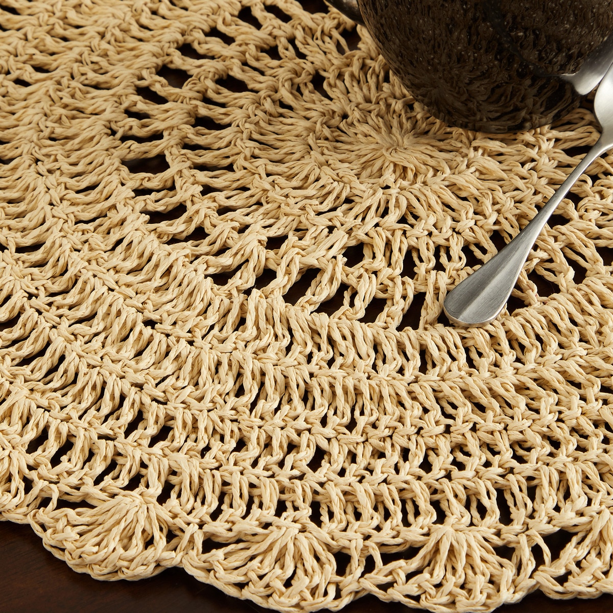 Individual Crochet Natural-2