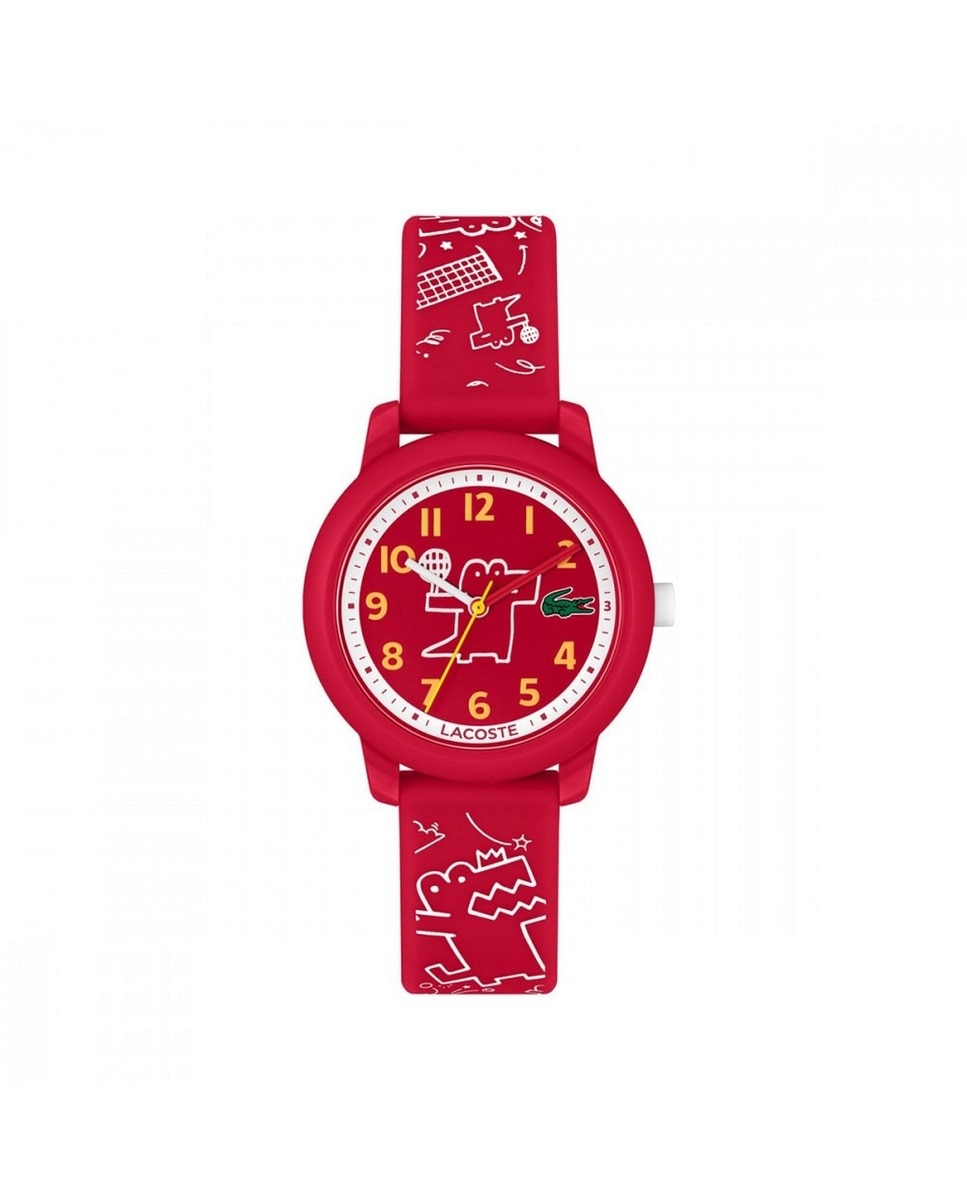 Imagem 0 de Relógio 12.12 Kids 2030059 de Silicone Petit Piqué - Vermelho