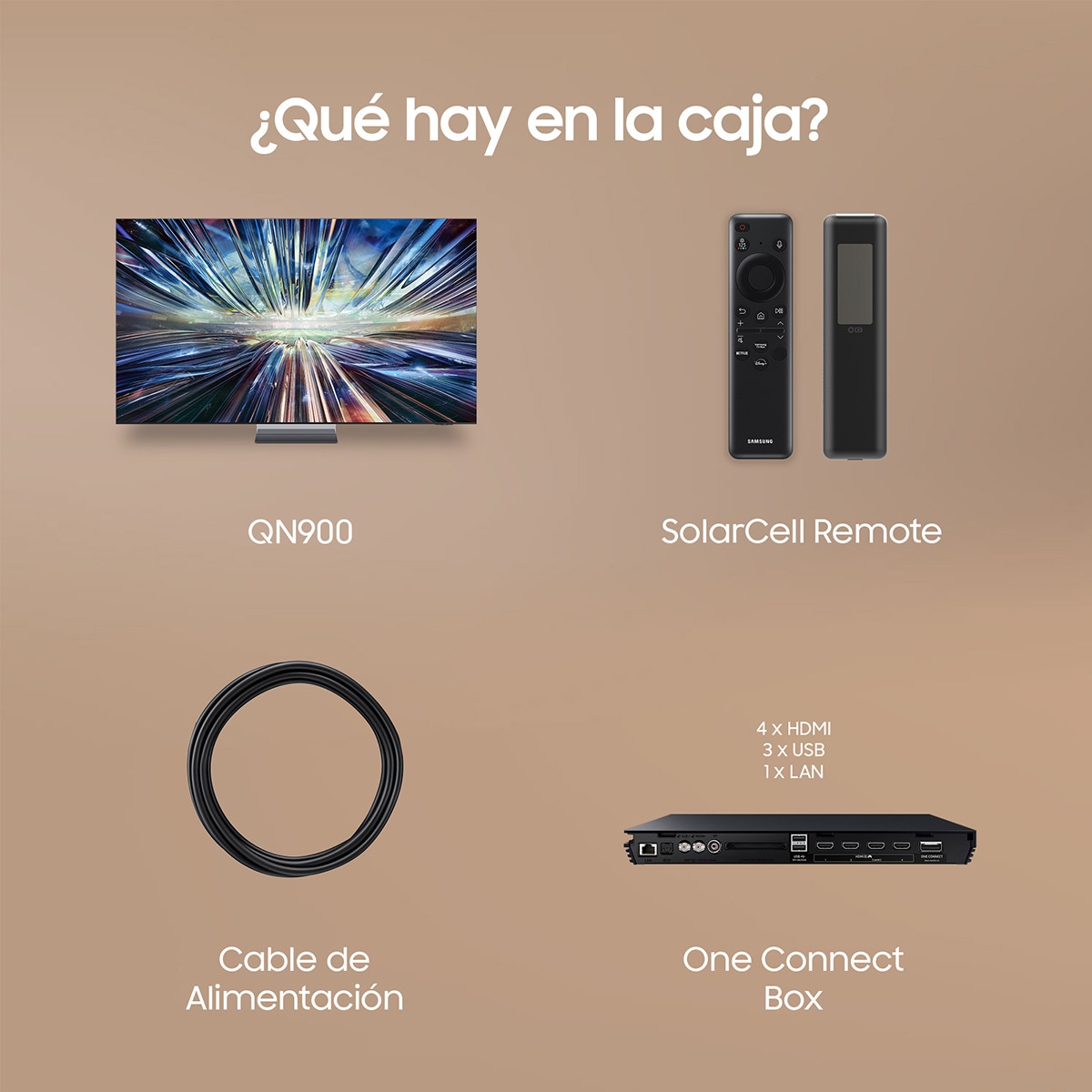 TV Neo QLED 8K 163 cm (65") Samsung TQ65QN900DTXXC 8K AI Upscalling Pro con Inteligencia Artificial Smart TV Negro-9