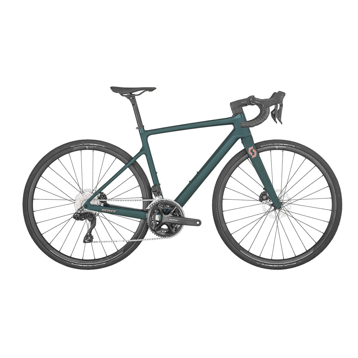Bicicleta de carretera de mujer Contessa Addict 15 Scott XXS Verde