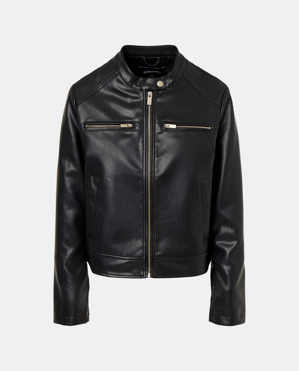 De Piel Cazadoras Polipiel Mujer El Corte Ingles Moda Chaquetas Y