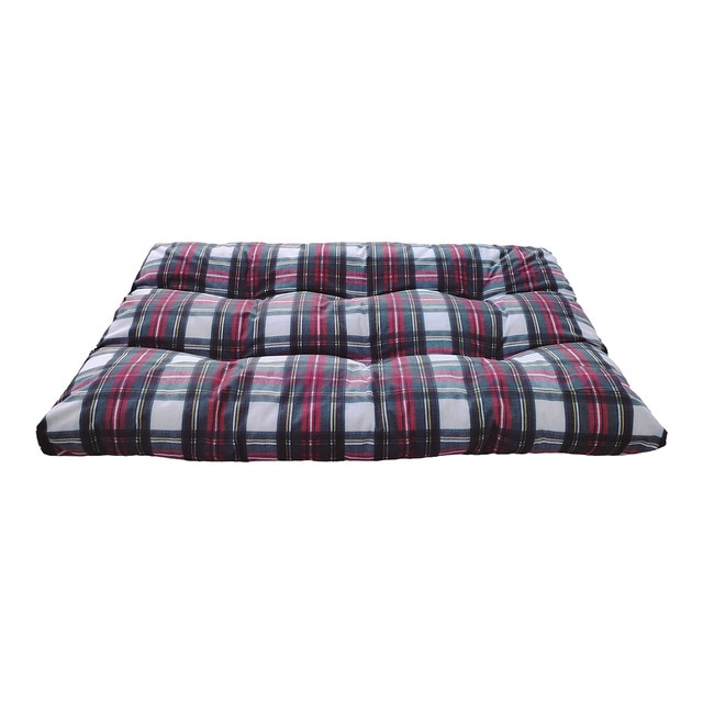 Imagen 0 de Colchoneta Fred & Rita para perros y gatos colección tartán verde y rojo
