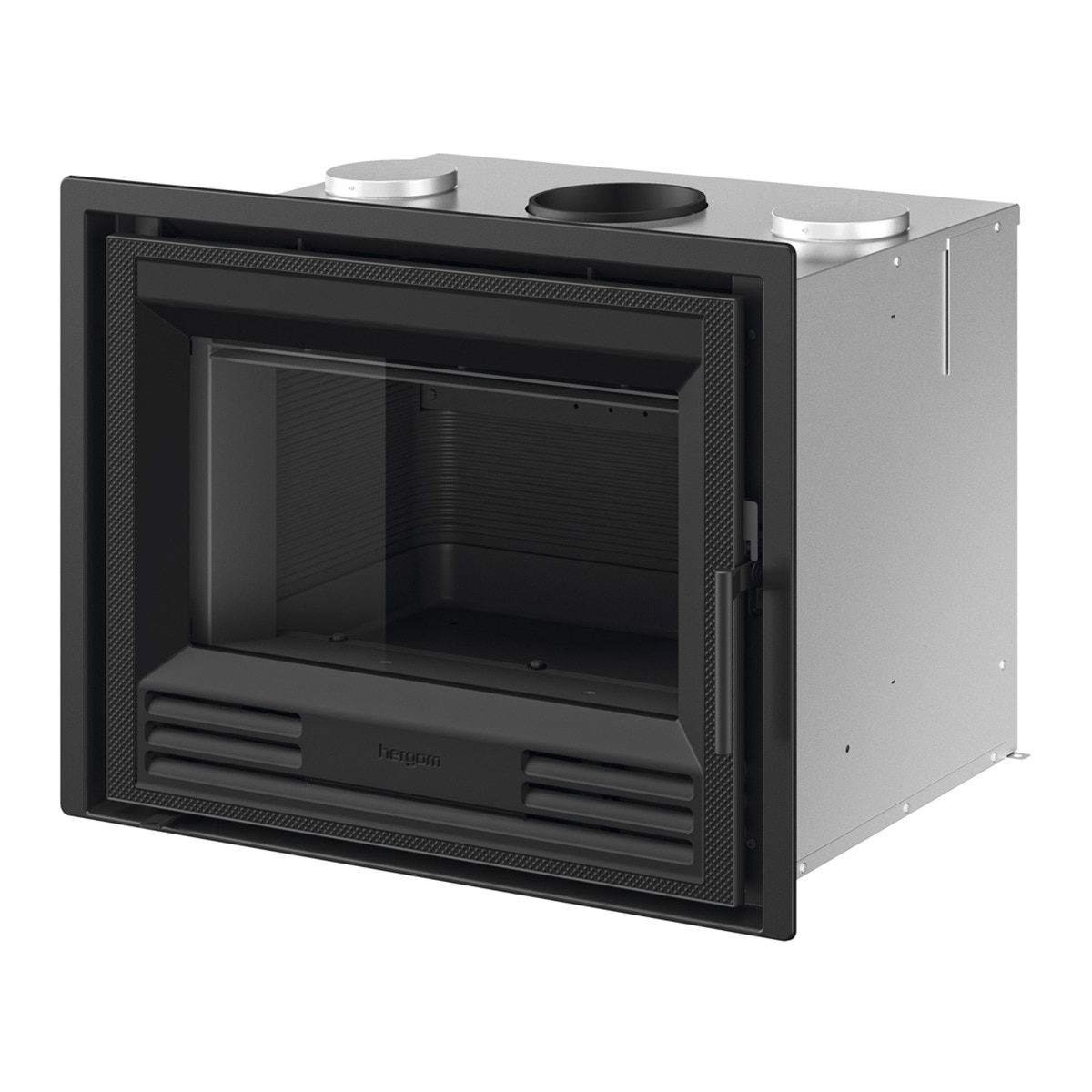 Insertable Leña Compacto C-3/70 N HF Negro-1