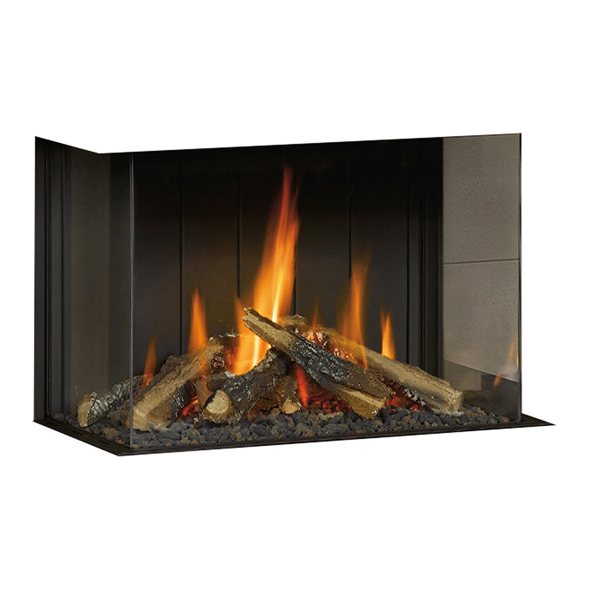 Hogar Gas Propano MG-63/45 TC 3 Caras Madera-1