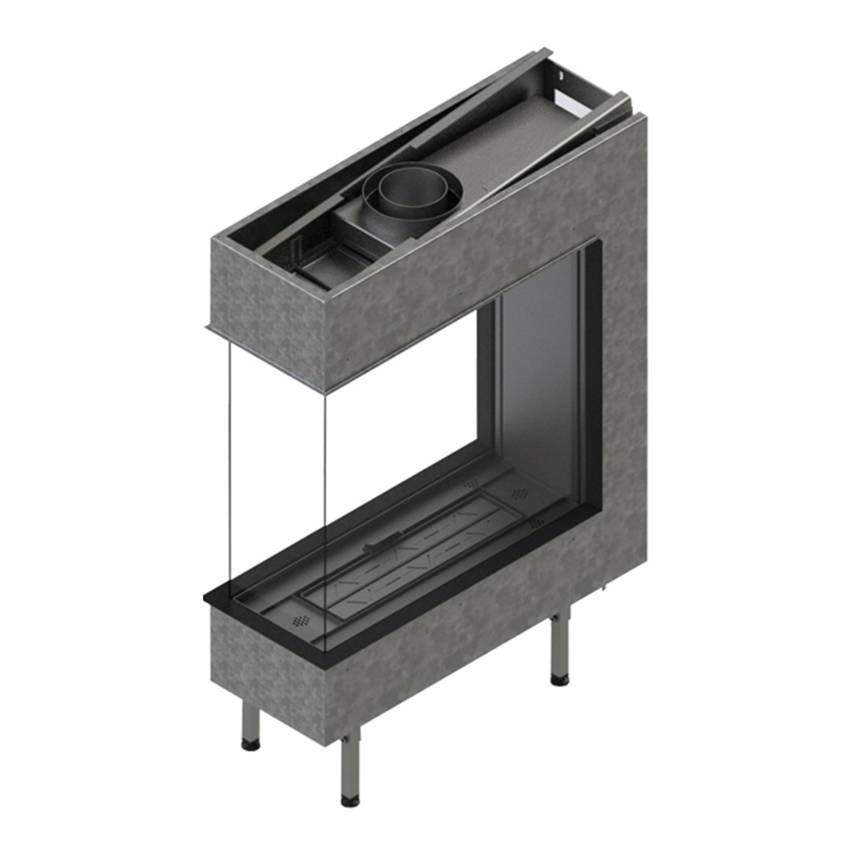 Imagen 0 de Hogar Gas Natural MG-73/65 en U DQ