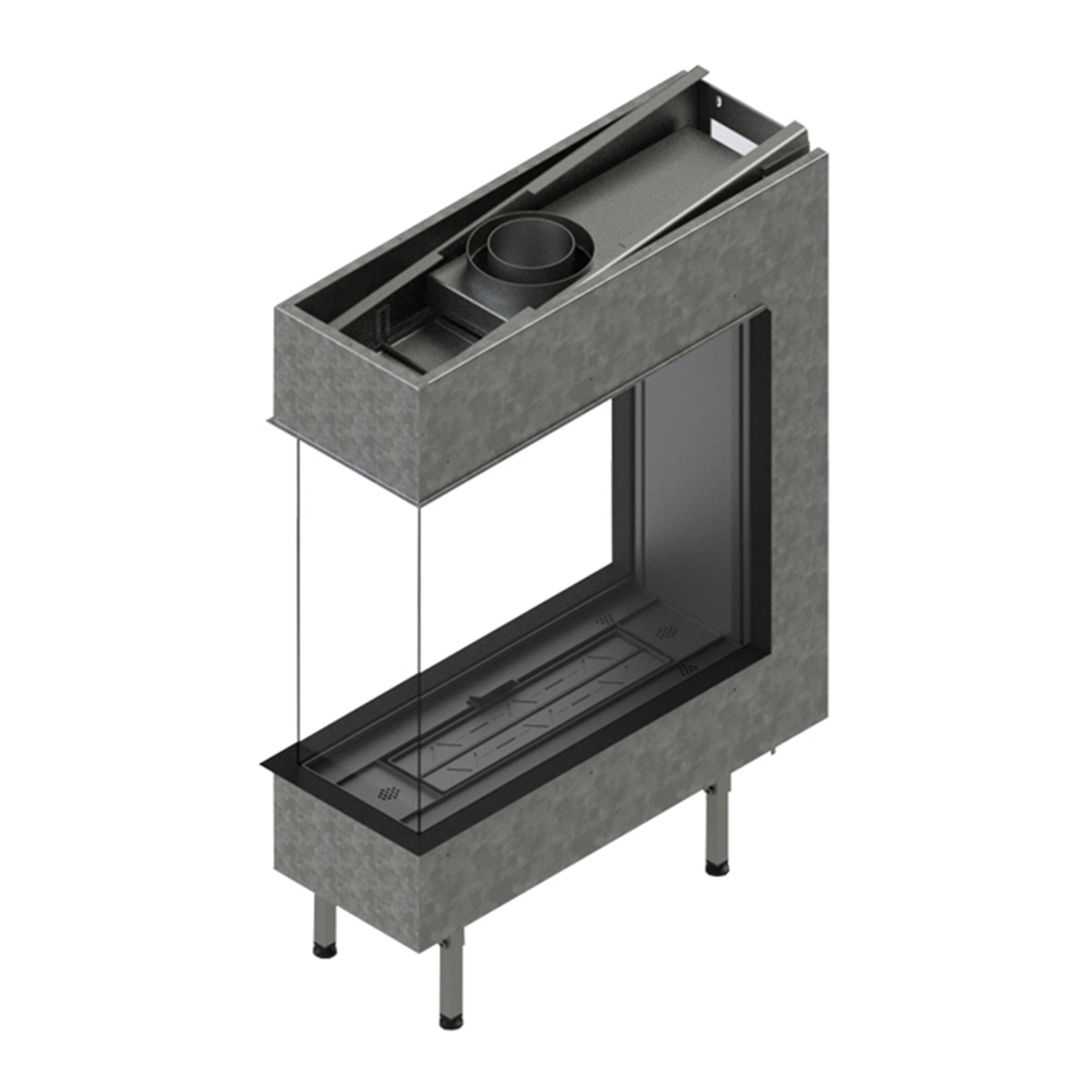 Imagen 0 de Hogar Gas Propano MG-73/65 en U DQ