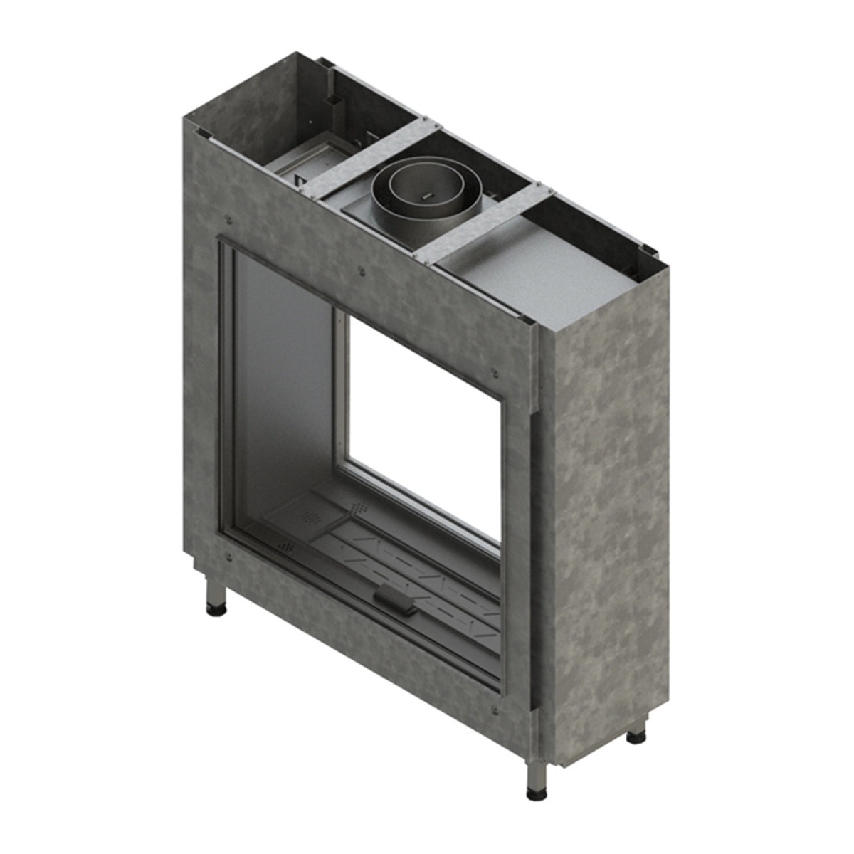 Imagen 0 de Hogar Gas Propano MG-73/65 Túnel DQ 2 Caras