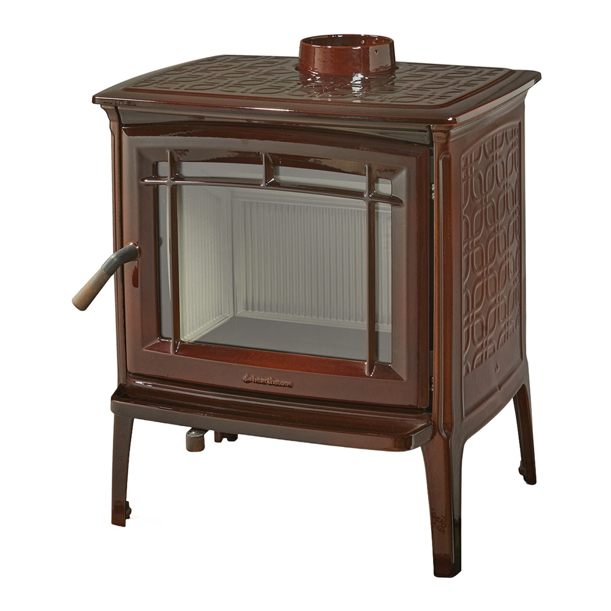 Imagen 0 de Estufa de Leña Shelburne Esmaltada Marrón