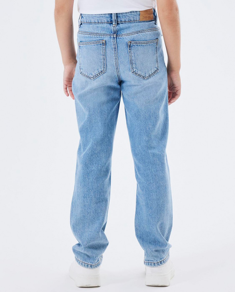 Jeans Straight Azul-2