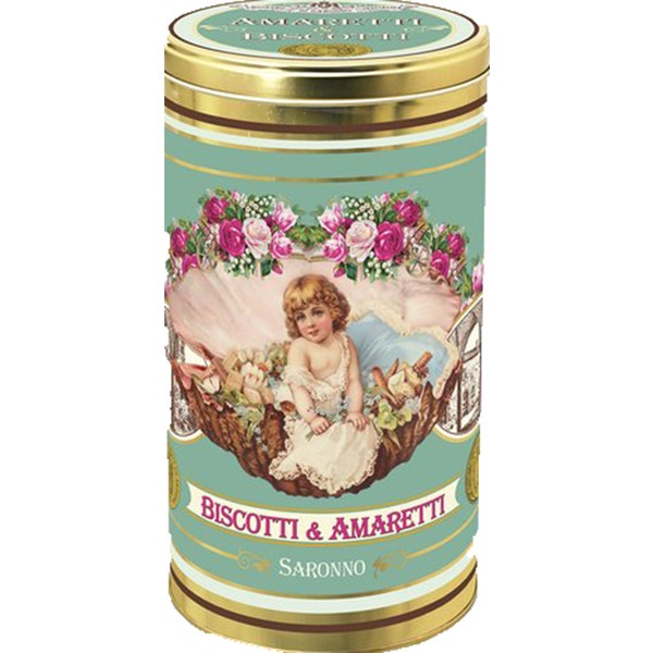 Bolachas Sortidas Amaretti Crunchy e Soft lata lata 210 g