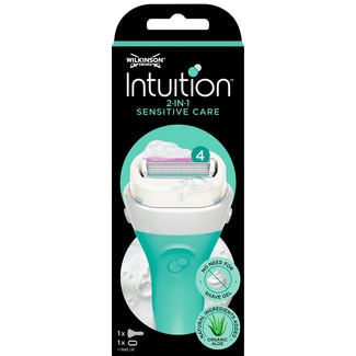 Máquina Depilatória Sensitive Care embalagem 1 unidade - Wilkinson Sword Intuition Naturals