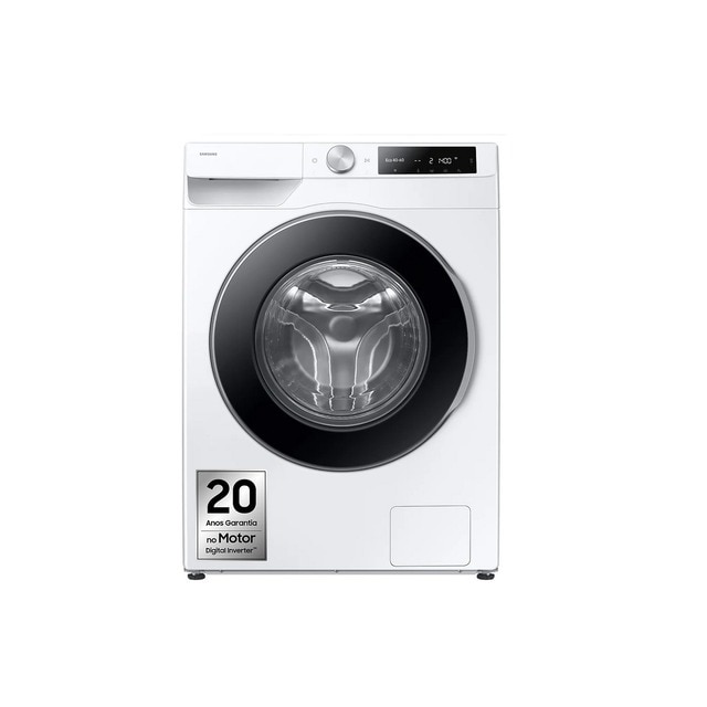 Imagem 0 de Máquina de Lavar Roupa Samsung WW90DG6U25LE AI Eco Bubble™ Carga Frontal de 9 kg e de 1400 rpm - Branco