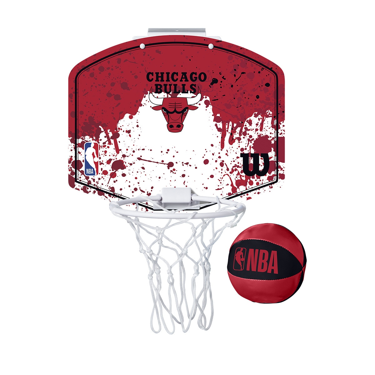 Mini Cesta de Basquetebol Chicago Bulls Vermelho-1