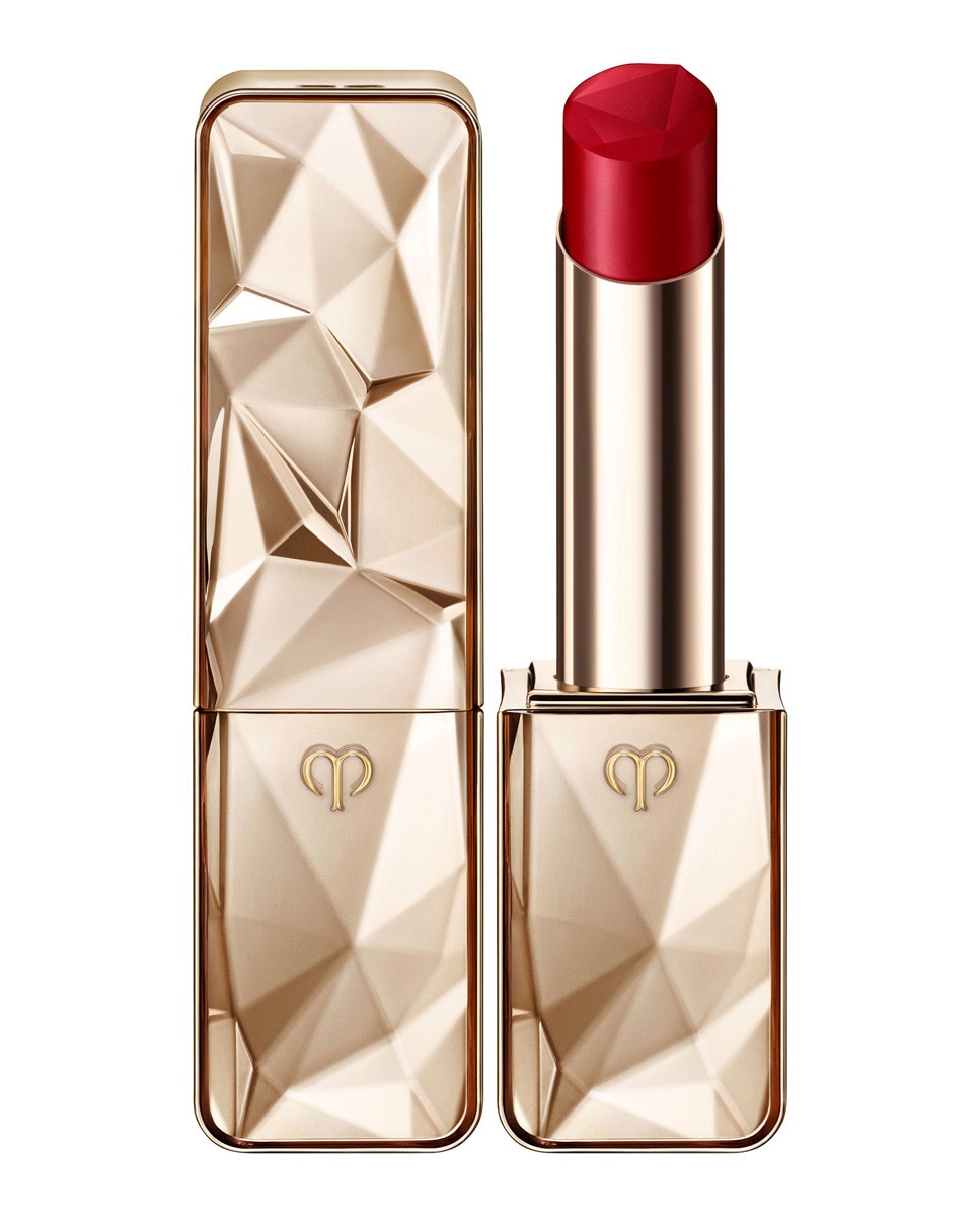 Barra De Labios The Precious Lipstick Clé de Peau Beauté - 2 True Scarlet Diamond 2 True Scarlet Diamond-1