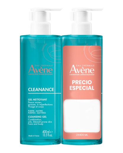 Imagen 0 de Gel Limpiador Purficante Duo Cleanance 400 ml Avene