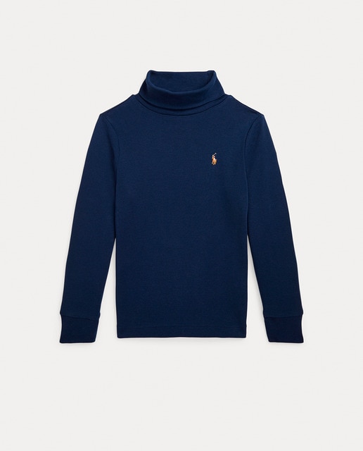 Imagen 0 de Camiseta de niño de algodón en azul marino