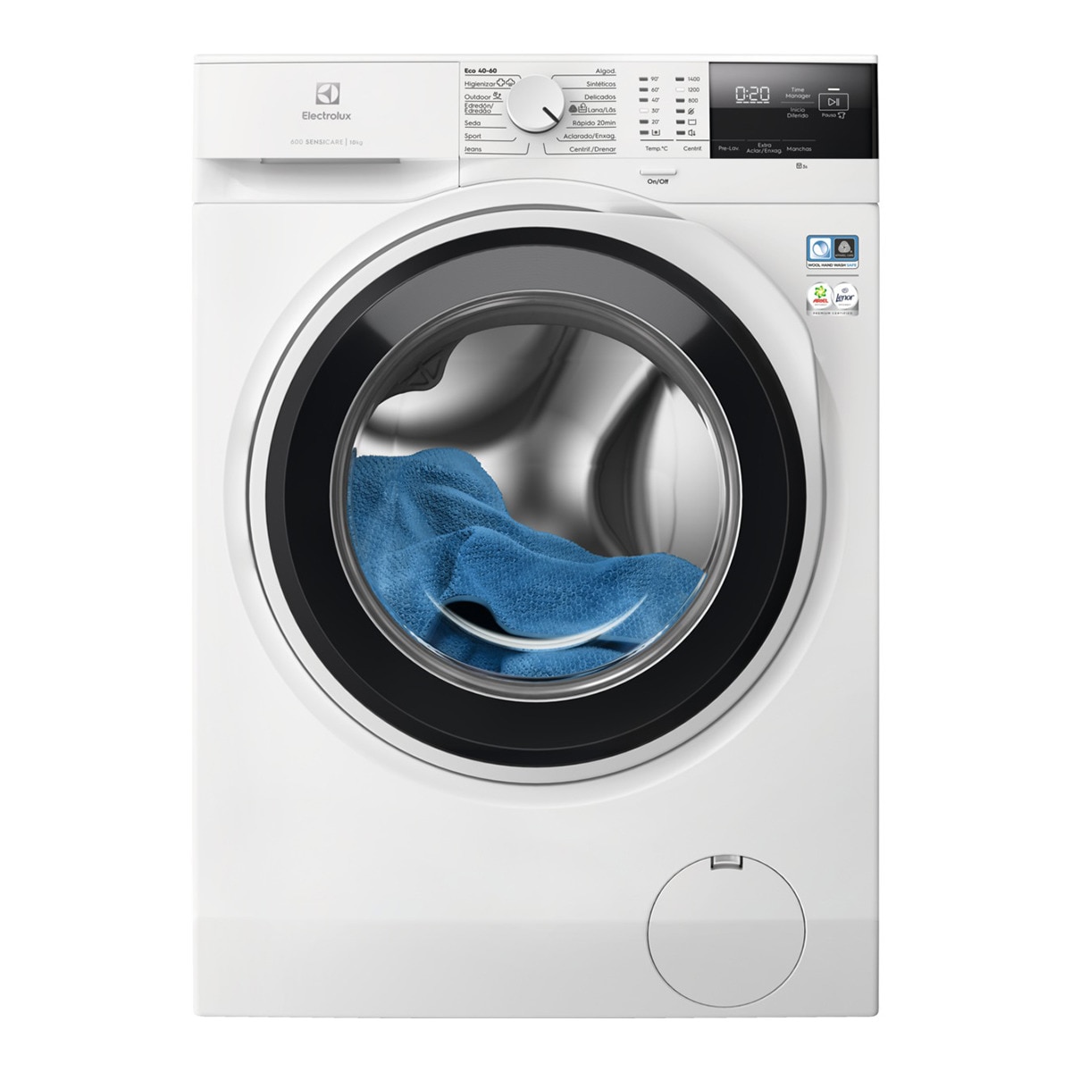 Lavadora Electrolux 10 kg / 1400 rpm - EFI6214O4B Blanco-1