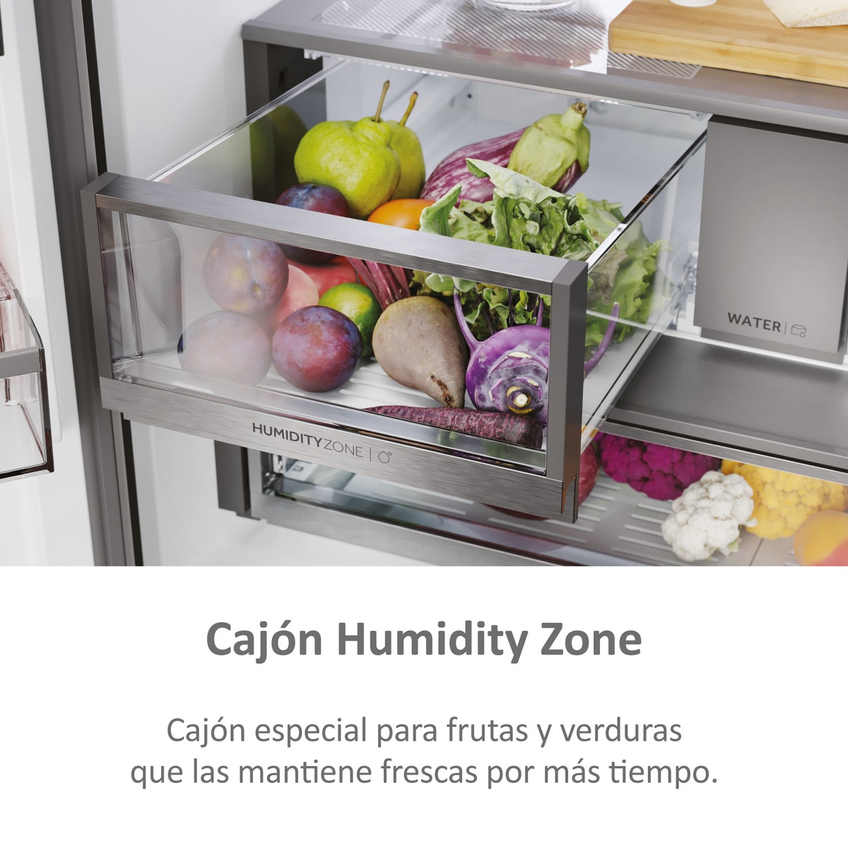 Frigorífico americano Haier, Total no Frost, Motor Inverter,FD 90 Series 7 - HFR79F19EFGK Glass Inox Look-13