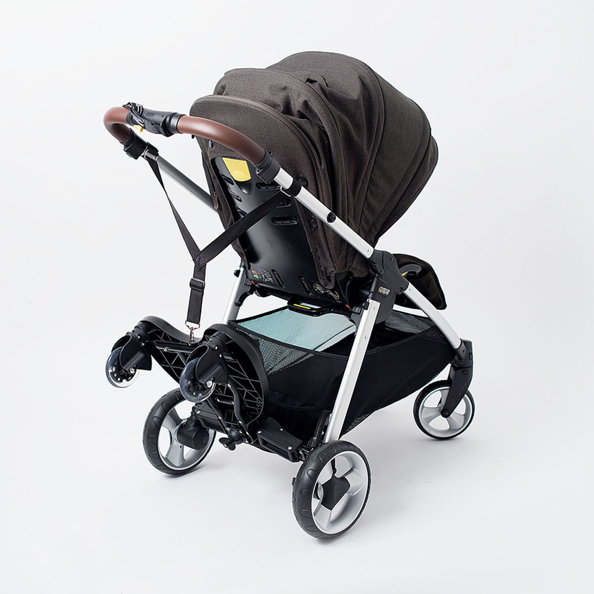 Trotinete para Carrinho de Passeio - Preto Preto-9