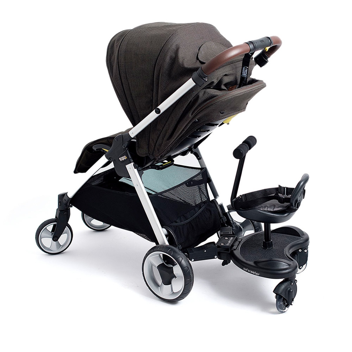 Trotinete para Carrinho de Passeio - Preto Preto-3