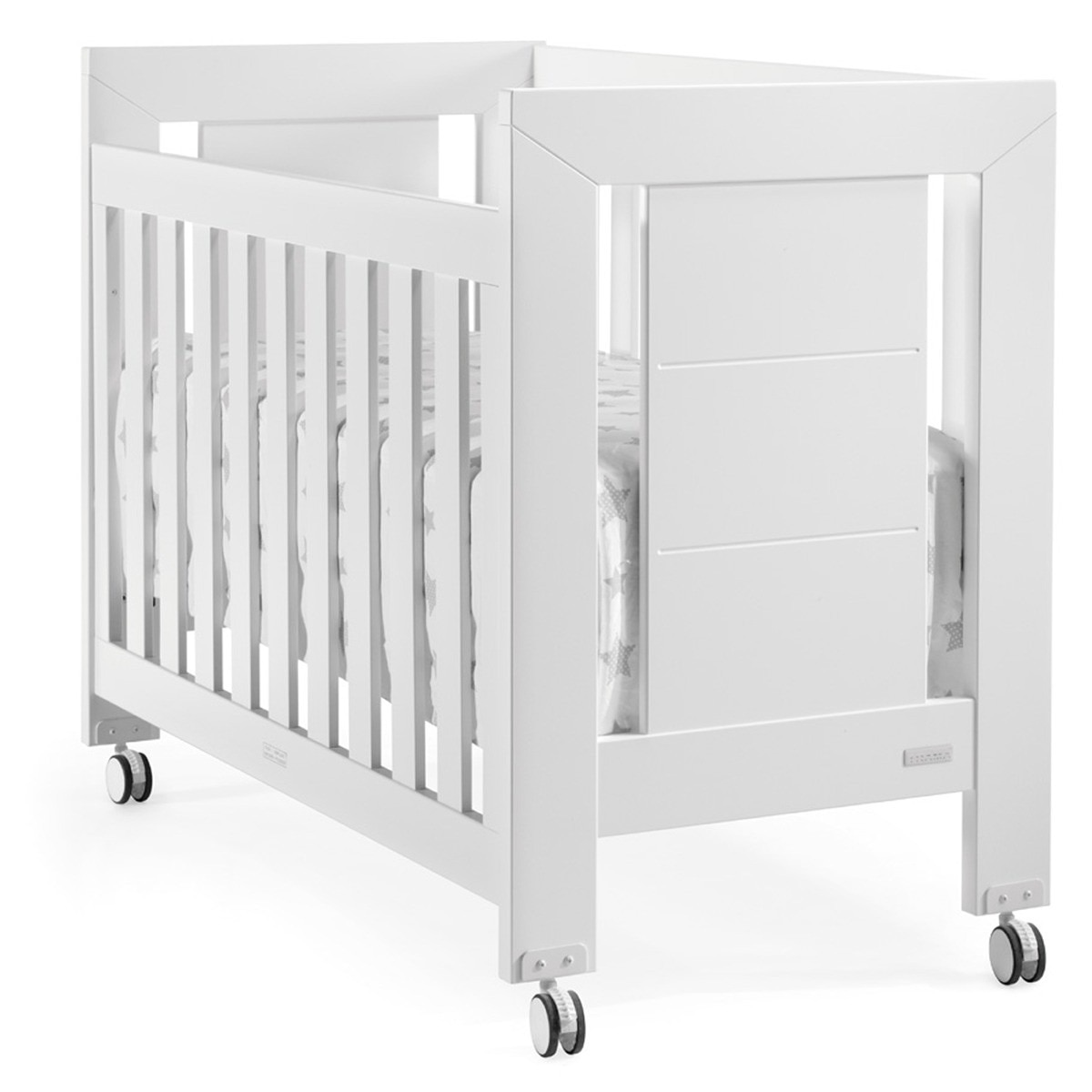 Berço Advance - Branco Mate Branco-1