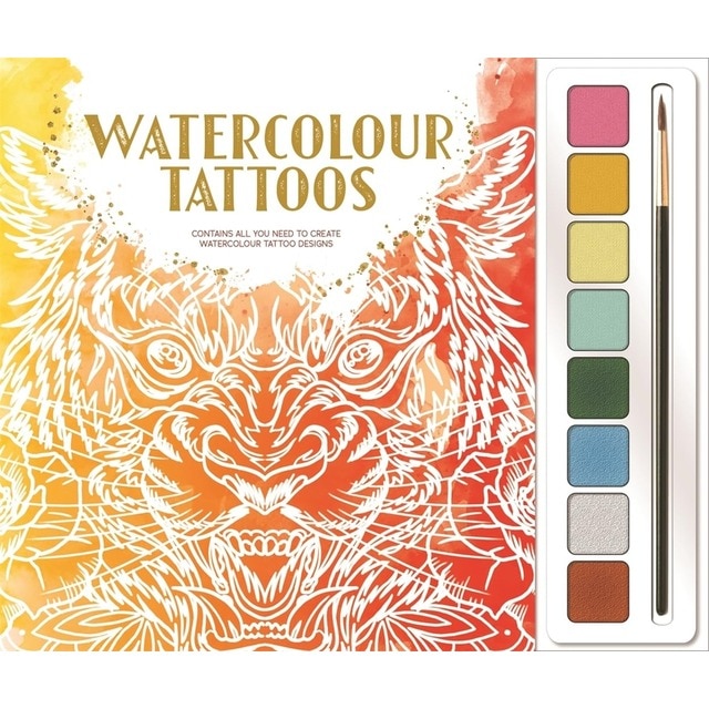Watercolour tattoos (mind spa watercolours) 1