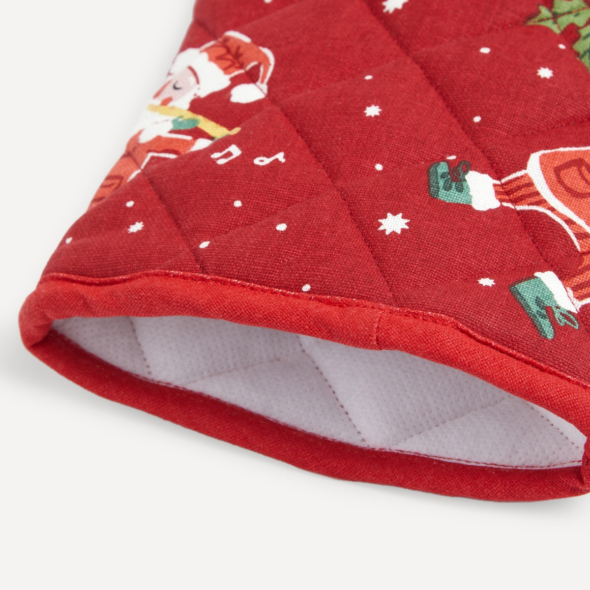 Set manopla y agarrador Santa Claus Basics El Corte Inglés Multicolor-2