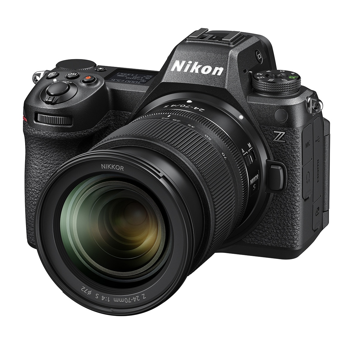 Cámara Evil Nikon Z6III con Objetivo 24-70mm Negro-4