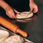 Ensaimada-Gebäck mit Kürbiskonfitüre aus Mallorca Karton 1 Einheit