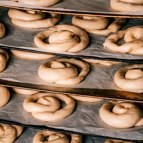 Ensaimada-Gebäck mit Kürbiskonfitüre aus Mallorca Karton 1 Einheit