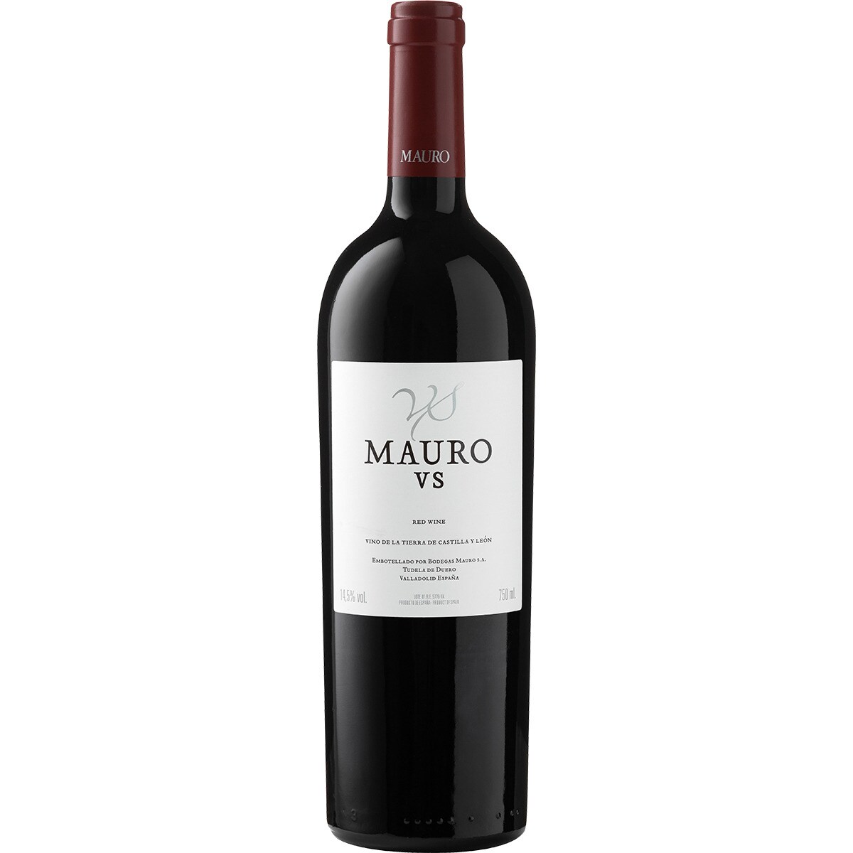 V.S. vino tinto tempranillo Vino de la Tierra de Castilla y León botella 75 cl