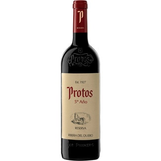 vino tinto reserva DO Ribera del Duero botella 75 cl - Protos