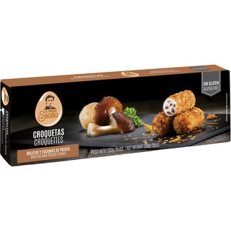 croquetas de boletus y escamas de patata sin gluten estuche 200 g - La Cocina De Senen