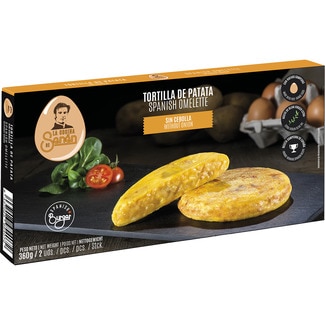 tortilla de patata sin cebolla lista en 5 minutos sin gluten envase 360 g - La Cocina De Senen
