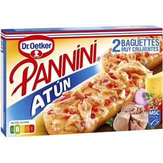 atún 2 baguettes estuche 250 g - Dr.oetker Pannini