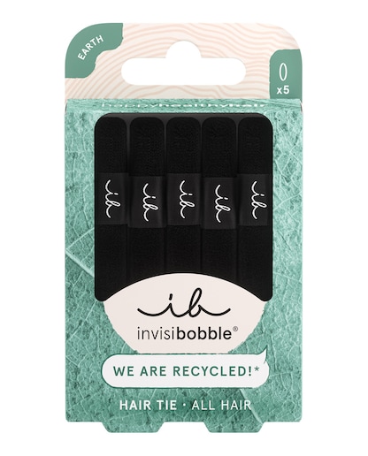 Imagen 0 de Coletero Ecotie Black Invisibobble