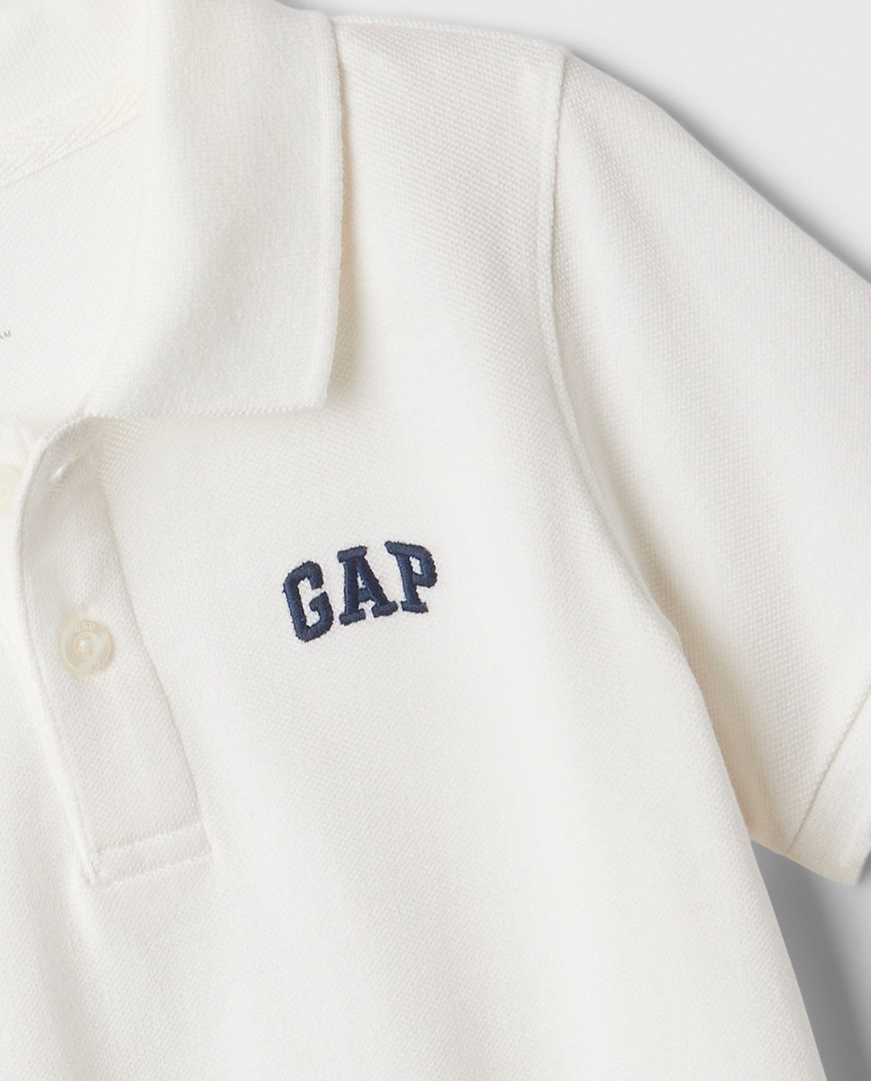 Polo Piqué Branco-6