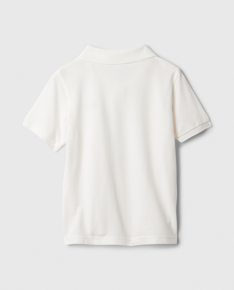 Polo Piqué Branco-5