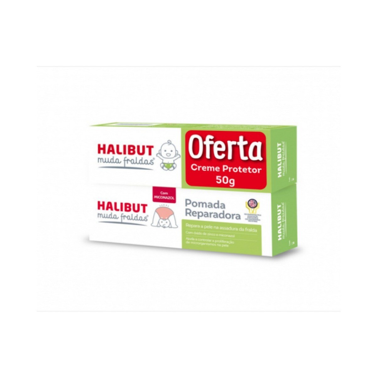 Imagem 0 de Pomada Reparadora Muda Fraldas + Oferta de Creme Protetor - 50 g + 50 g