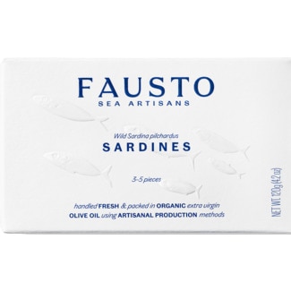 Sardinhas em Azeite Virgem Extra Bio lata 120 g - Fausto