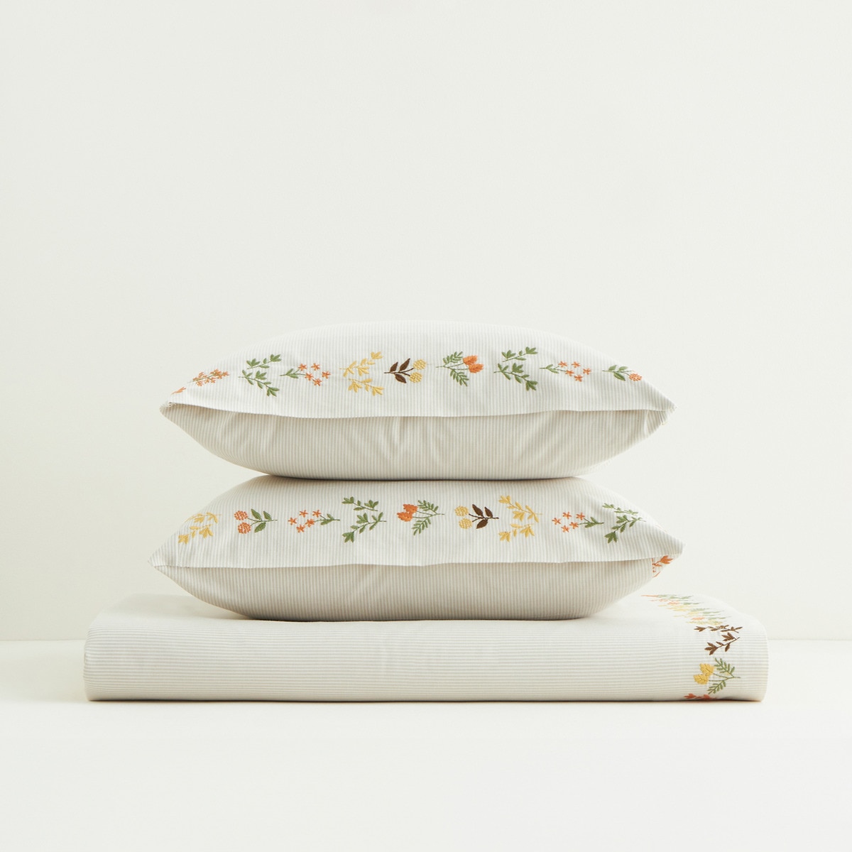 Conjunto de Lençol de Algodão Siena Multicolor-4