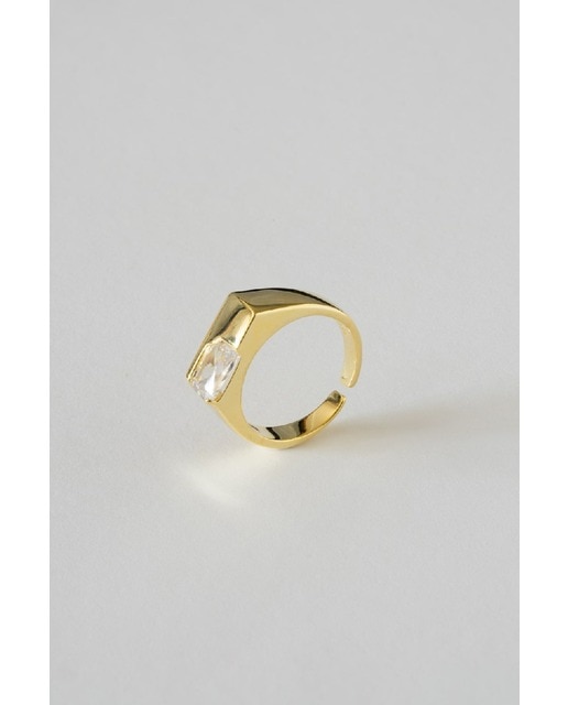 Imagem 0 de Anel de Prata 925 - Dourado