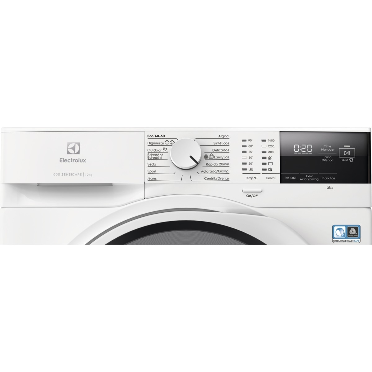 Lavadora Electrolux 10 kg / 1400 rpm - EFI6214O4B Blanco-2