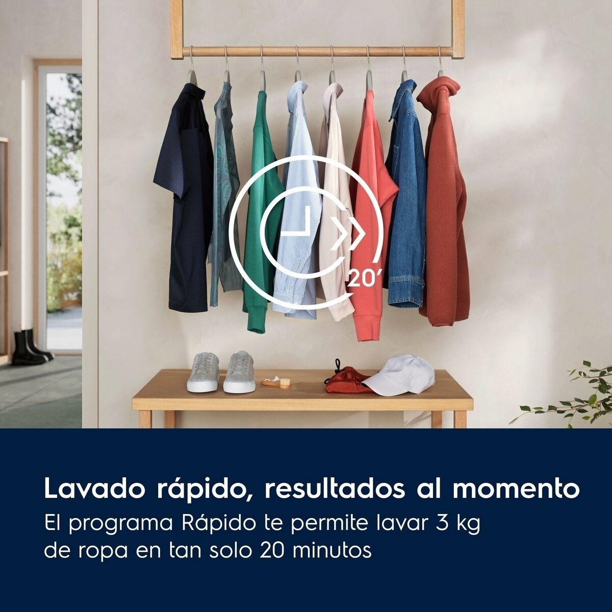 Máquina de Lavar Roupa Eletrolux Série 600 EFI6194O2B Carga Frontal, Motor Inverter, SensiCare, de 9 Kg e de 1400 rpm - Branco Branco-4
